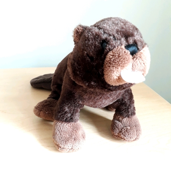 Webkinz brown beaver stuffie - Picture 1 of 7